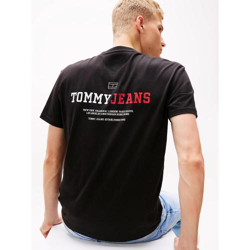 Tommy Hilfiger Ανδρική κοντομάνικη μπλούζα Back Logo Crew Neck T-Shirt